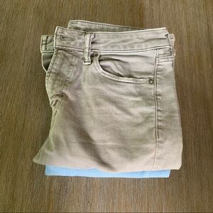 American Eagle Slim Straight Jeans bundle of 2 light blue and gray size 29 x 32